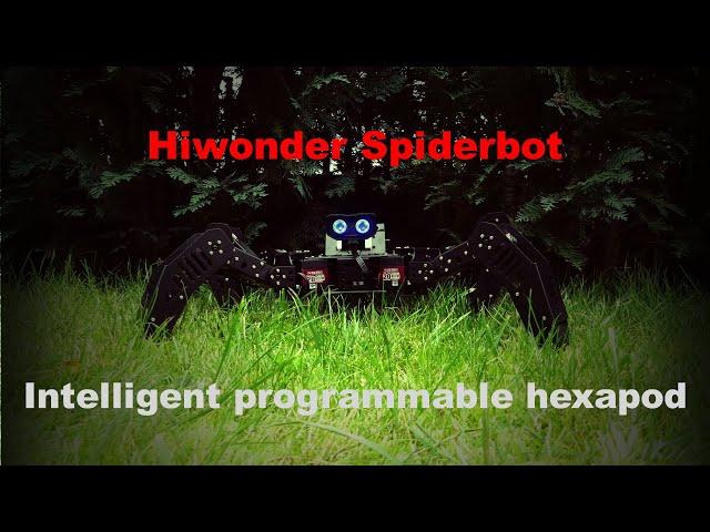 Hiwonder Spiderbot - Intelligent programmable hexapod