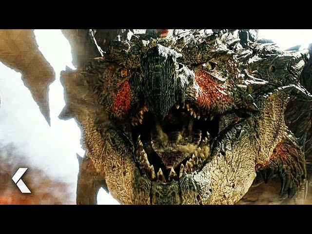 Artemis Defeats The Rathalos Scene - Monster Hunter (2020) Milla Jovovich, Tony Jaa