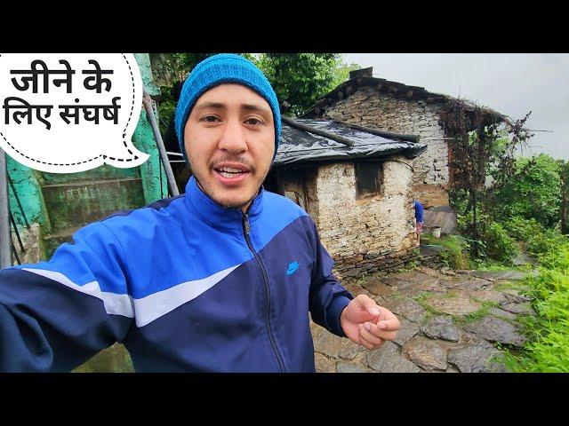 भयंकर बारिश के साथ टूट फूट होने लग गई || Pahadi Lifestyle Vlog || Cool Pahadi