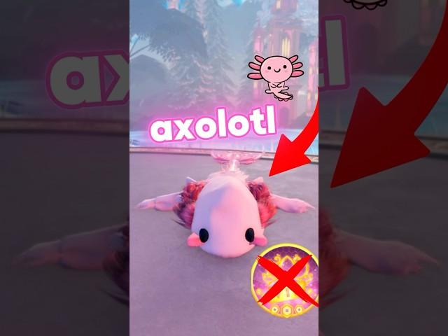 Tutorial on how to make an AXOLOTL *without VIP* in Dress To Impress!