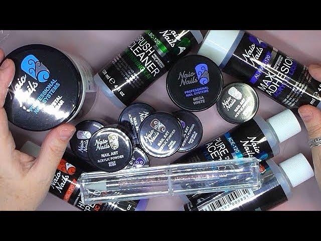 NAIO NAILS HAUL + GLITTER DEMO | ABSOLUTE NAILS