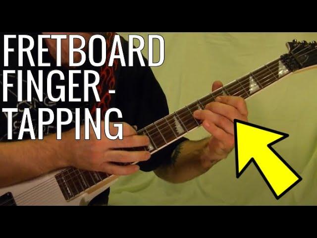 Fretboard Finger Tapping Guitar Lesson