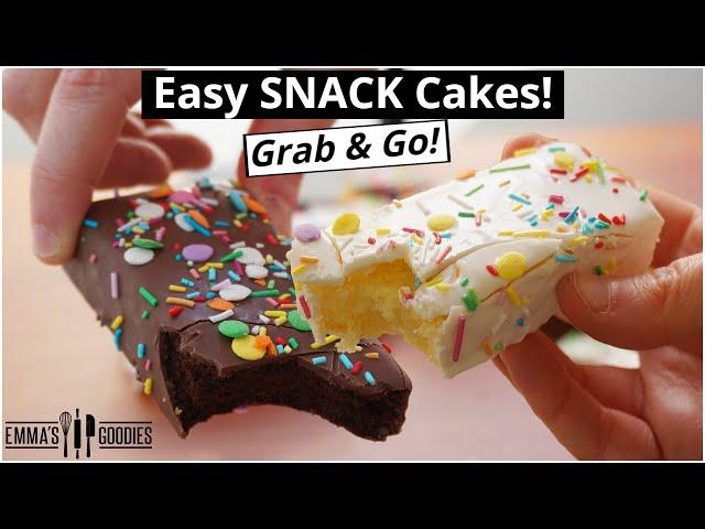 $1 SNACK CAKES! Grab & Go! Soft Cakes W/ Icing Shell! Lunch Box Cakes!