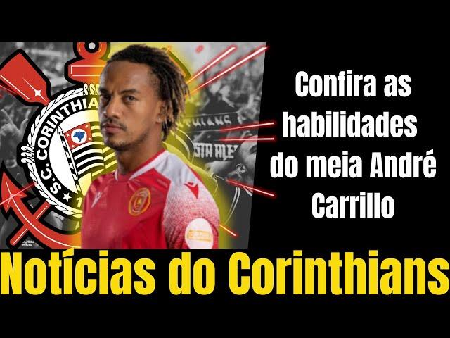 Confira os gols e habilidades do meia André Carrillo