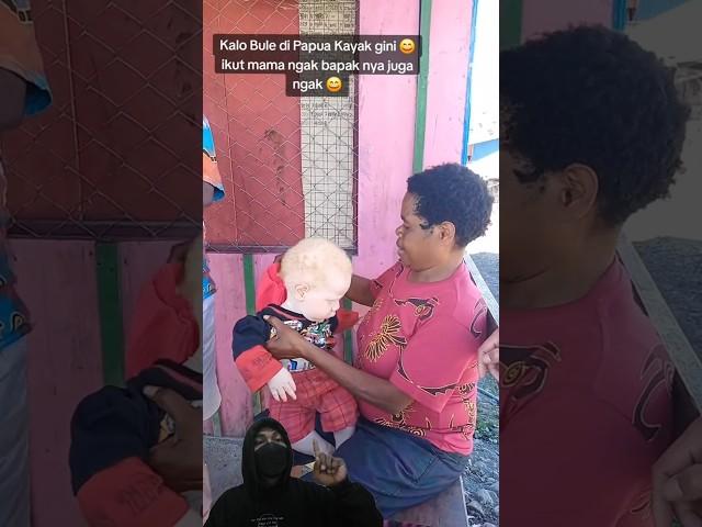 Aneh Tapi Nyata, Coba Kalian Perhatikan Anak Mamah Papua Yang Satu Ini