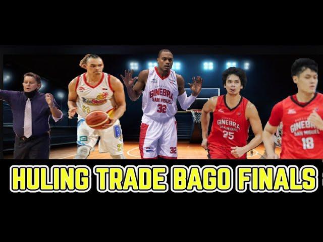 AYAN NA! GINEBRA TRADES BEN ADAMOS, DRAFT PICK FOR KEITH DATU !? | HULING HIRIIT BAGO FINALS