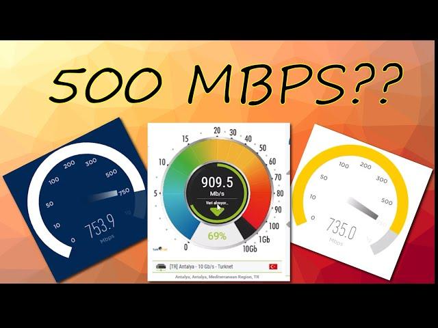 Turkcell Superonline 500 MBPS Fiber İnternet Hız Testi - Alınır mı Alınmaz mı ?