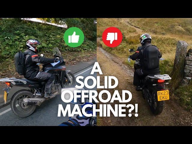 Can the 2024 Honda Transalp 750 handle one of Lancashire's TOUGHEST green lanes? Part 2