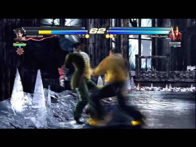 tekken tag tournament 2 ( paul/bruce/forrest) vs ( kaz/djin/bruce)