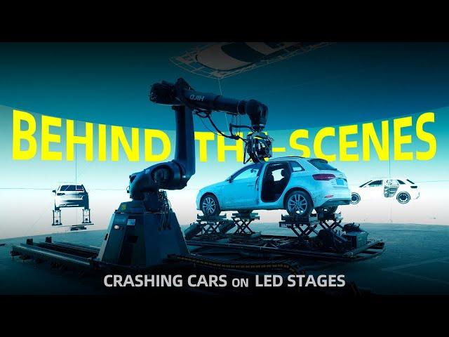 Virtual Production Behind-The-Scenes | Robots, Unreal Engine & Crashing Cars