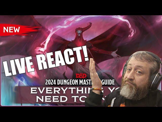 2024 Dungeon Master's Guide Everything You Need To Know Live React | Nerd Immersion