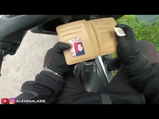 Found a wallet containing hundreds of thousands of rupiah