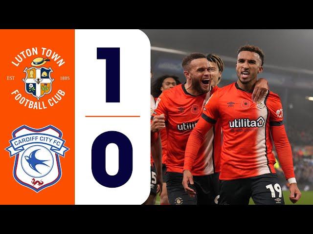 Luton 1-0 Cardiff | Highlights