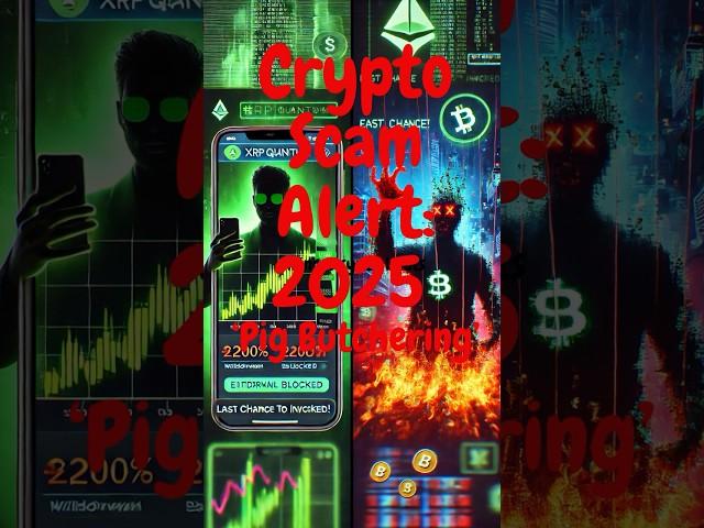 Crypto Scam Alert The 2025 ‘Pig Butchering’ Scheme EVERY Investor Must Avoid #crypto #cryptocurrency