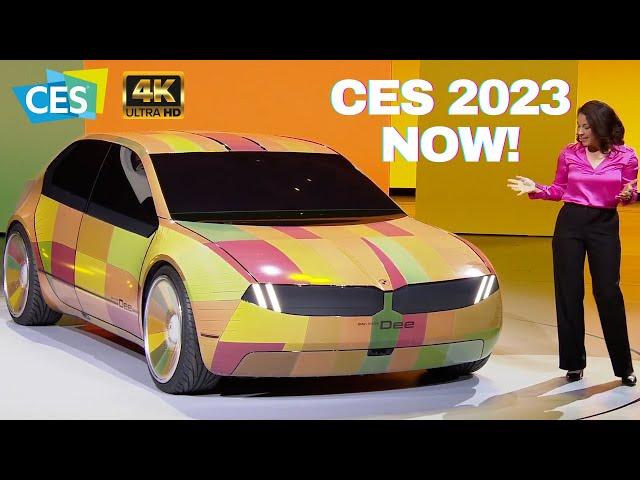 CES 2023 Las Vegas. Exhibitor Booth tours and highlights in 4K, Day 1