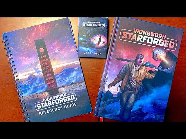 UN-BOXING 'Ironsworn: Starforged' Sci-Fi SOLO Role Playing System