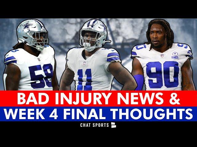 Cowboys Get TERRIBLE Injury News On Micah Parsons & DeMarcus Lawrence | + Mazi Smith & Tyler Guyton