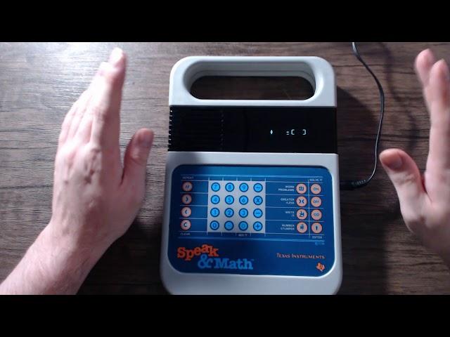 Calculator Video Review: Texas Instruments Speak and Math