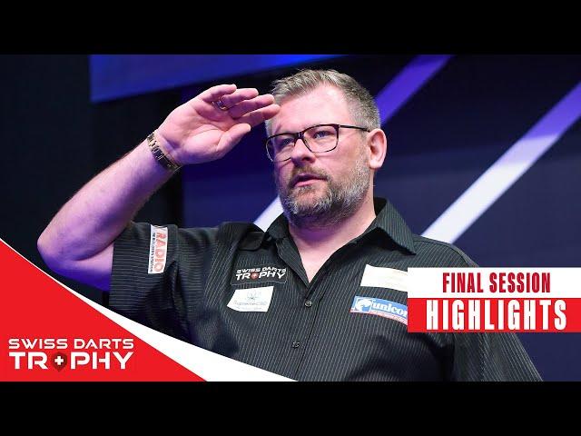 FIRST SWISS CHAMP  Final Session Highlights - 2024 Swiss Darts Trophy