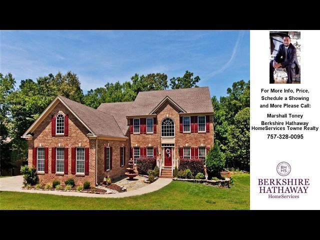 Home for Sale-3236 BUCKINGHAM DR, James City County, VA Presented by Marshall Toney.