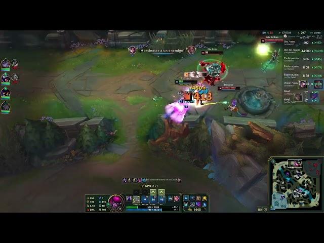 T1 Viniest Pentakill 1v5 irelia, Platino 1