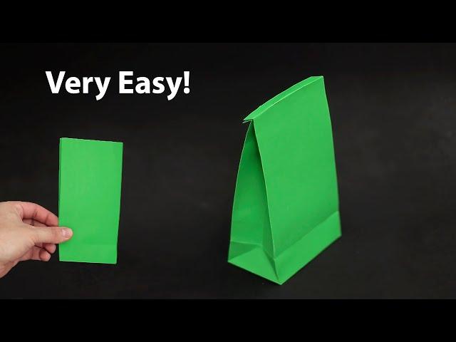 How to make a Paper Bag - Full Tutorial