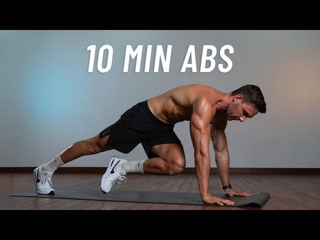 10 MIN ABS WORKOUT - At Home Sixpack Ab Routine (No Equipment)