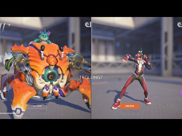 Overwatch 2 New Trolling Skin and Emote