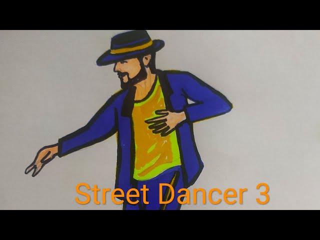 Tiger Shroff Dancing on Street Dancer 3 Steps