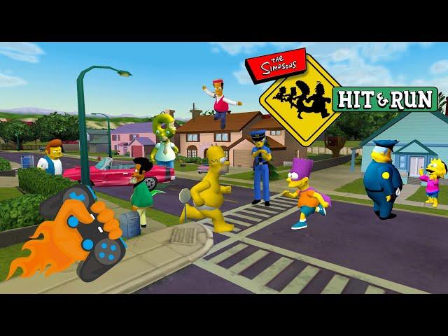 [4K] The Simpsons Hit & Run | 100% Completion | Full Game