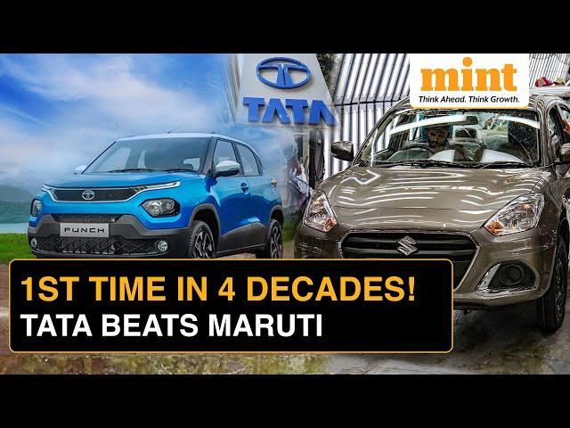 India’s Top Selling Car is Not Maruti Anymore | Tata Punch Beats Maruti WagonR in Sales