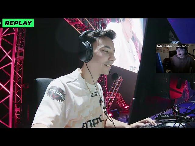EG Shanks Reacts to Crashies Smiling at FNATIC Boaster's Stage Moment