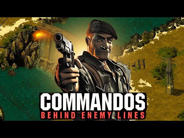 Commandos Behind Enemy Lines Full Gameplay (1998)