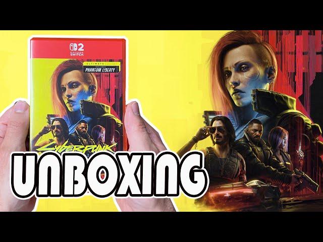Cyberpunk 2077 Ultimate Edition (Nintendo Switch 2) Unboxing