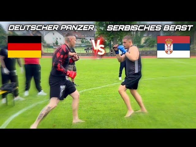 German TANK vs Serbian BEAST |  MMA-Fight! | RFC 01      #RFC #boxing