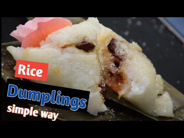 Make rice dumplings easy way.