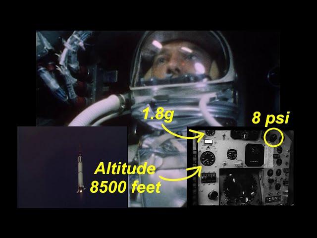 Onboard Mercury with Alan Shepard (MR-3 full flight with annotations)