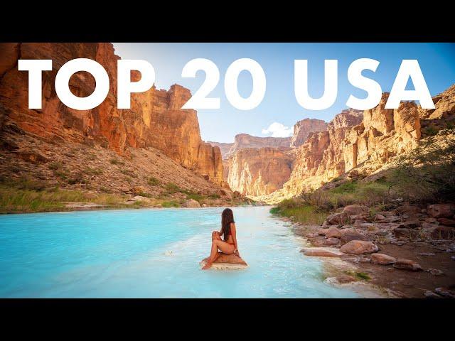 TOP 20 HIDDEN GEMS IN THE USA | Ultimate Travel Guide