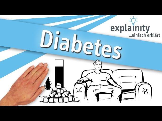 Diabetes einfach erklärt (explainity® Erklärvideo)