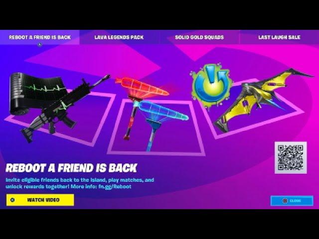 Reboot A Friend & Unlock Rewards!