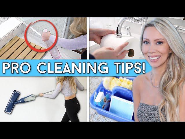 22 Expert Cleaning Tips That CHANGE THE GAME!!