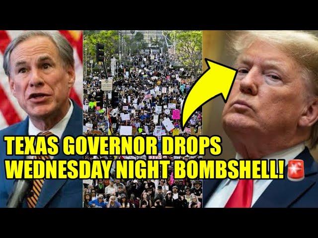 Texas Governor Pulls SHADY MOVE As Anti-Trump Protests ERUPT