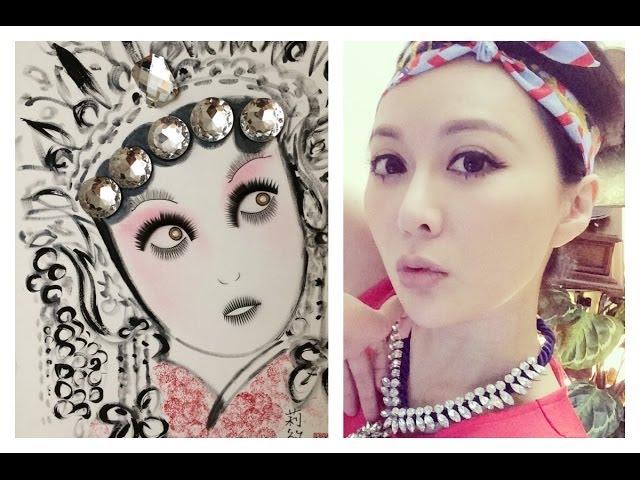 [QQ 愛創作]假睫毛妝畫Expired Makeup Art , Falsie Chinese Art