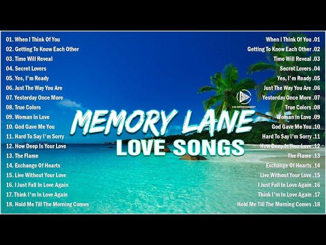 Memory Lane Love Songs - Relaxing Beautiful Oldies Love Songs of 70s 80s 90s - Classic Love Songs