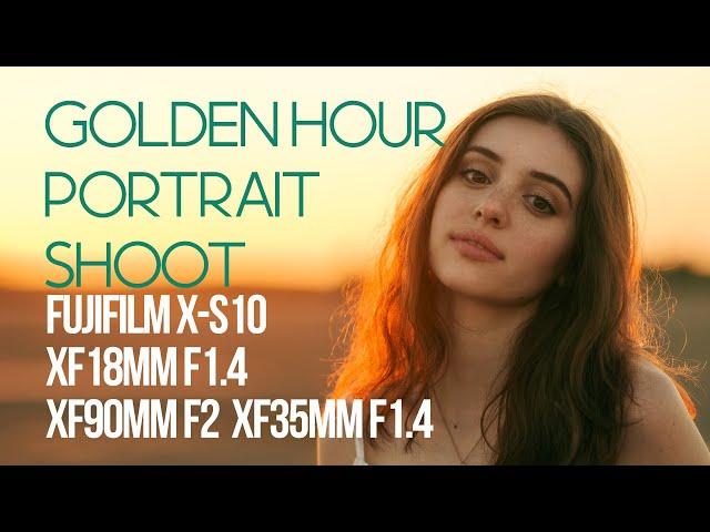 Golden Hour Portrait Shoot with the Fujifilm X-S10