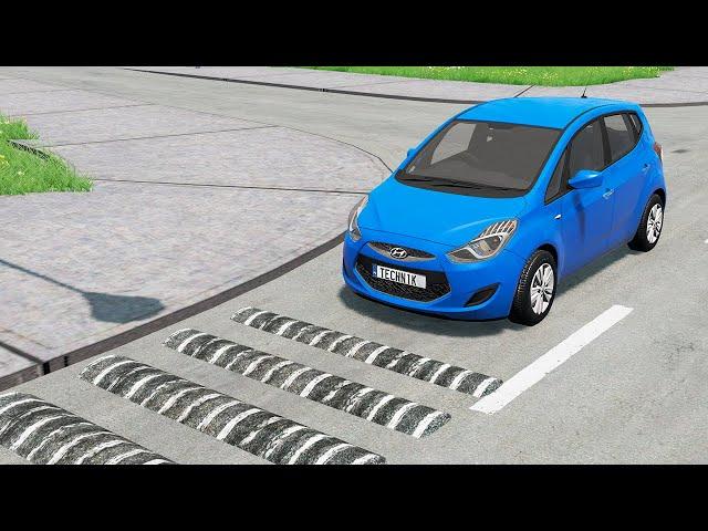 Cars Vs Speed Bumps Test #5 | BeamNG.drive