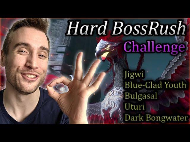 BDO Hardmode Boss Rush Challenge | Jigwi, Blue-Clad Youth, Bulgasal, Uturi, Dark Bonghwang