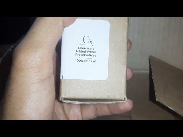 Brillare Real Neem Face Wash unboxing and Review Part One