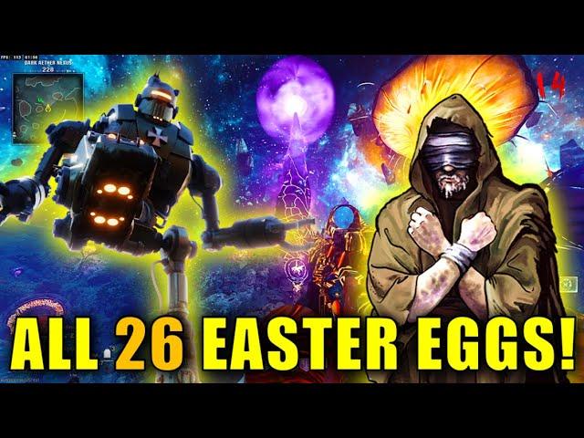 All 26 The Tomb Easter Eggs Guide (complete version) Black Ops 6 Zombies All Side Easter Eggs Tomb