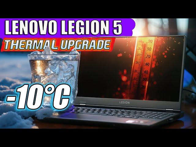 From 100°C to Cool: Testing a New Thermal Interface on the Lenovo Legion 5!